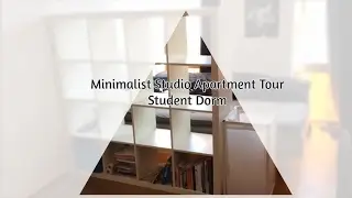 MINIMALIST STUDIO APARTMENT TOUR 2016 // STUDENT DORM