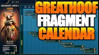 GREATHOOF CALENDAR - THEY REMOVED SUMMONING TOURNAMENT??? | Raid: Shadow Legends