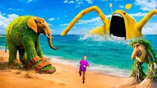 MY DRONE FILMED TOILET EATER, SPRUNKI DEVOURER, LIRILI LARILA, BRR BRR PATAPIM IN REAL LIFE!!!