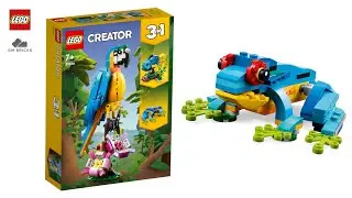 LEGO Creator 31136 Exotic Parrot - Frog Model - SPEED Build!