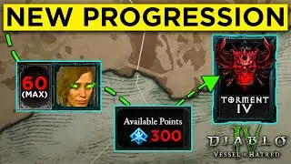 100% New Way to Level, Upgrade Glyphs, and Farm Materials in Season 6 Vessel of Hatred Diablo 4