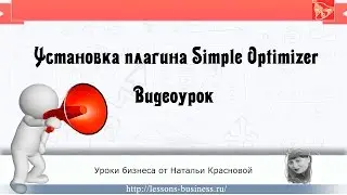 Установка плагина Simple Optimizer