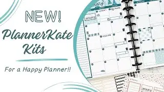 NEW!!! Happy Planner Monthly Kits by PlannerKate