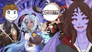 Abismo MAS só Personagens Favoritos dos Streamers | Desafio Genshin Impact