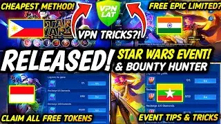 RELEASE!! STAR WARS RESALE EVENT 2024 IS HERE | FREE TO CHOOSE LIMITED SKINS  - MLBB