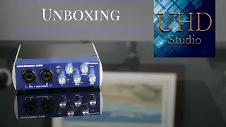 UNBOXING - PreSonus Audiobox USB 2X2
