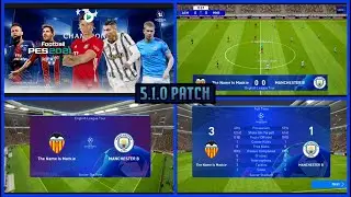 PES 2021 MOBILE v5.1.0 UCL OBB PATCH 20/21 KIT & NEW SONGS