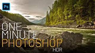 How to Make HDR photo in Photoshop - Quick Tutorial