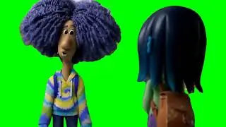 Ruby Gillman Teenage Kraken Green Screen