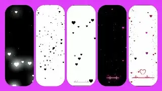 Top 5 Heart template for video editing /top 5 Heart template free download