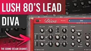 DIVA Tutorial | 80's Lead Sound, Melodic Techno | Afterlife