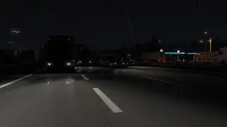 🚚Ночная езда под дождь на грузовике, 1000КМ!🌌🌧️💤,Night driving in the rain on a truck💤🌌🌧️#fyp#asmr