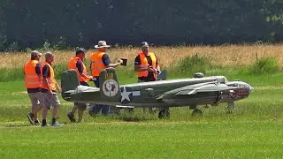 148kg RC B-25 Warbird at Airshow Gelnhausen 2023