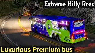 Volvo Bus Driving | intrcity Luxury Bus | Euro Truck Simulator 2 Bus Mod