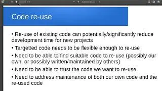 Code reuse