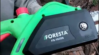 Электропила Фореста Foresta FS-1835S в работе