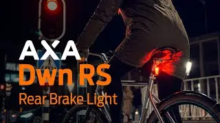 AXA Dwn Rear is a USB rechargeable tail light with brake light function