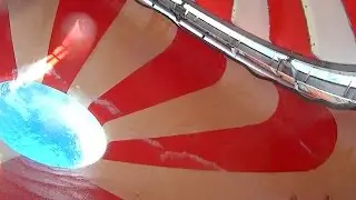 Space Bowl Water Slide at Aquapark Wrocław