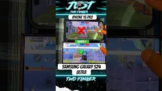 😱120FPS TESTING IN PUBG❌IPHONE 15 PRO VS SAMSUNG S24 ULTRA✅