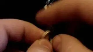 How To Tie a Left Half Knot Spiral for Hemp Jewelry