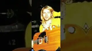 kurt and guitar#kurtcobain #nirvana #grunge