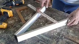 Ferramenta caseira indispensável na marcenaria.  Marcenaria criativa