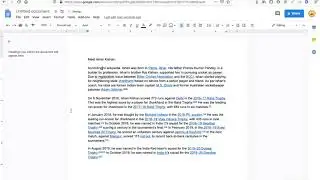 Google Docs Pe Kaise Content Likhe | How To Create Content On Google Docs