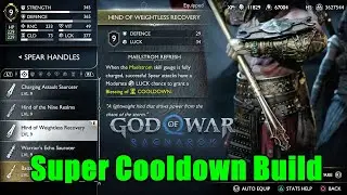 God Of War Ragnarok Super Cooldown Build Gameplay