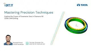 Mastering Precision Techniques: Explore the Power of Parameter Sets | Siemens NX 2306 CAM Drilling