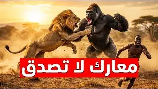 10 معارك بين الحيوانات لو لم تسجلها الكاميرات لما صدقها أحد..!! معارك فتاكة