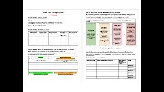 Exam Goal Setting Demonstration