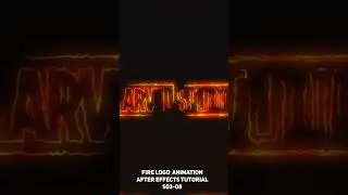 Fire Logo Animation After Effects  - S0308 