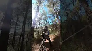 Chasing Flash⚡️Need power up! 😂 #bikebroslaunion #baguio #campjohnhay #foxmtb #insta360 #mtbshorts