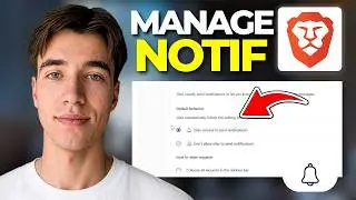 How To Manage Notifications On Brave Browser (Tutorial 2026)