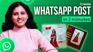 AI WhatsApp business ads for posts and status in 1 minute