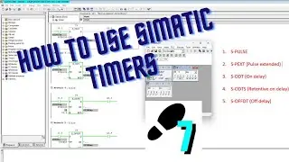 How to use Timers in Simatic manager !! How many types of Timers in Simatic manager !! Simatic Timer