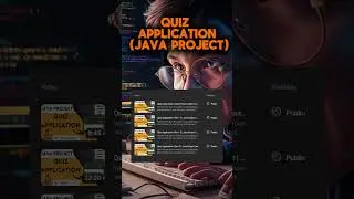 Quiz Application #shorts #javaproject #sourcecode