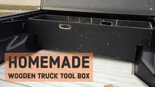 Toyota Tacoma Custom DIY Wooden Truck Tool Box