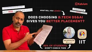 Should You Choose B.tech Data Science & Artificial Intelligence? (DS/AI) | IIT