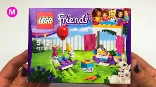 Playing with Constructor Lego Friends for Little Girl