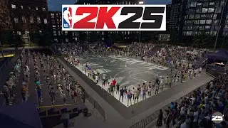 NBA 2k25 PS5 Blacktop Street Basketball Gameplay