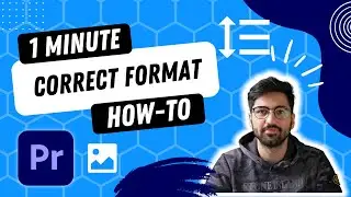 How to get the right Format for Advertising Premiere Pro