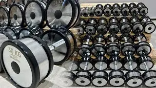 Chrome Dumbbells SET 2-30 kg / GYMEQUIP.EU
