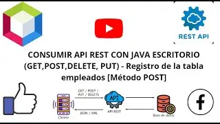 API REST CON JAVA ESCRITORIO (GET,POST,DELETE, PUT) - Registro de la tabla empleados [Método POST]