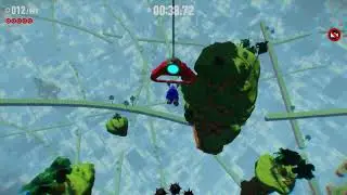 Sonic Frontiers Cyberspace 3-1 Speedrun 00:48.89