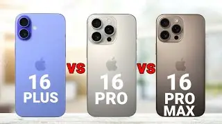 iPhone 16 Plus vs iPhone 16 Pro vs iPhone 16 Pro Max