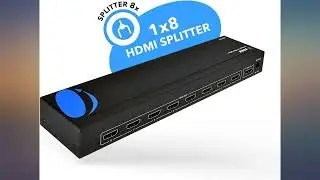 1080p 1x8 HDMI Splitter by OREI - 1 Port to 8 HDMI Display Duplicate//Mirror - review