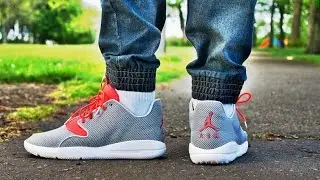 Jordan Eclipse Grey Mist & Infrared + On Feet HD