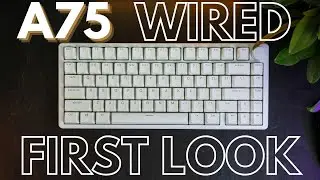 Monka A75 WIRED - First Look - HOLY!!!