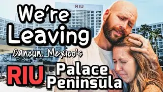 Leaving The Riu Palace Peninsula (Using the Hotel Zone Bus For the First Time) Cancun (pt7)